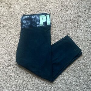 PINK cropped leggings